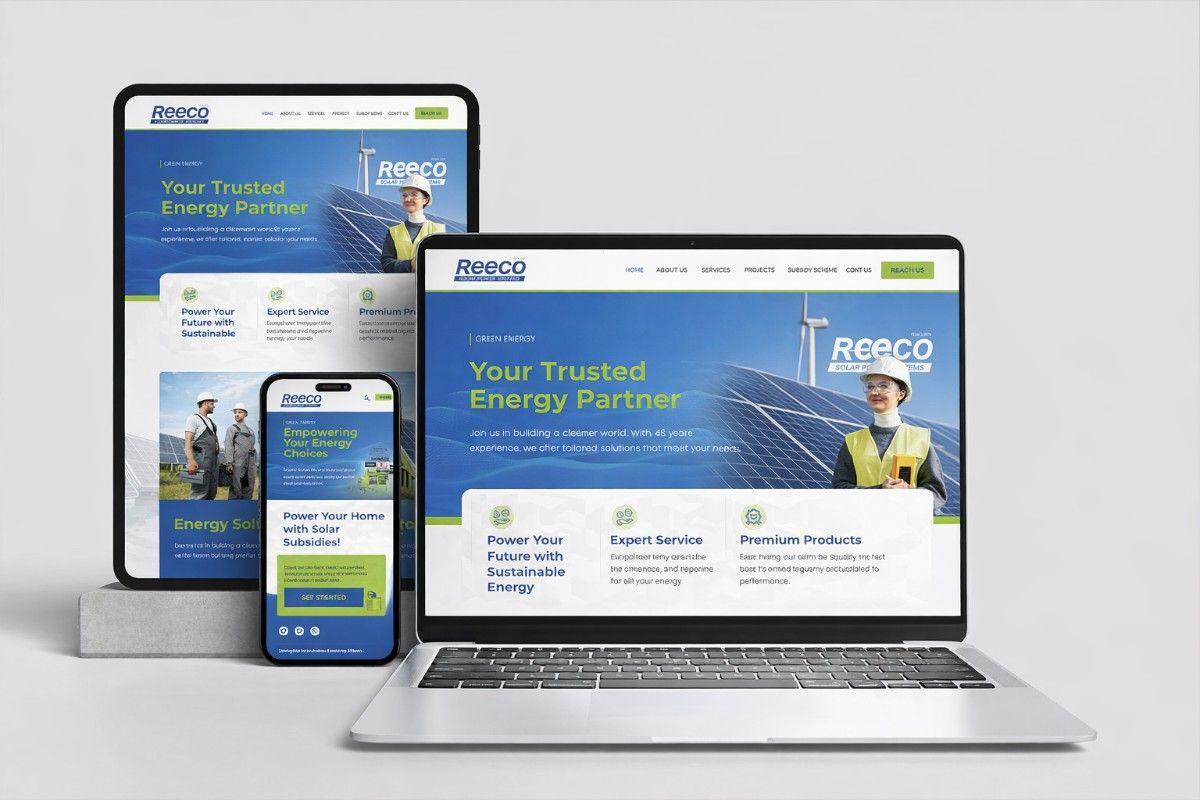 ReecoSolarWebsiteMocku